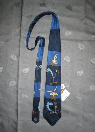Шелковый галстук  италия1 фото