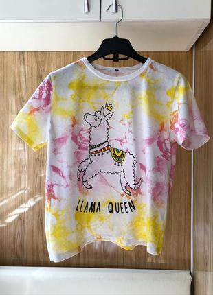 📌  футболка lama queen