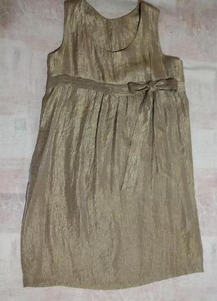 Платье из тафты (пог - 48 см )  54 3