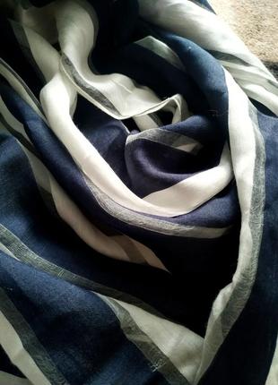 Hobbs шикарный большой шарф палантин шелк вискоза.5 фото