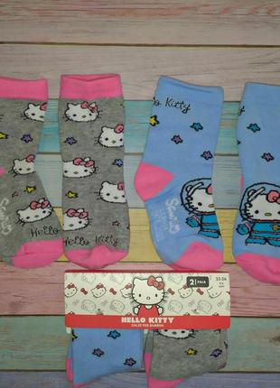 Носки на 2-4 г hello kitty китти