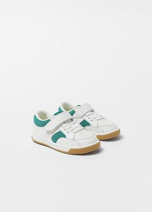 Шкіряні кросівки zara 21, 22, 24