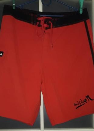 Шорти чоловічі червоні quiksilver