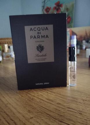 Acqua di parma sandalo пробник