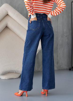 Джинси палаццо, широкі джинси, джинси палаццо, труби, розкльошені джинси, прямі джинси, джинси від стегна, широкі джинси-кльош4 фото