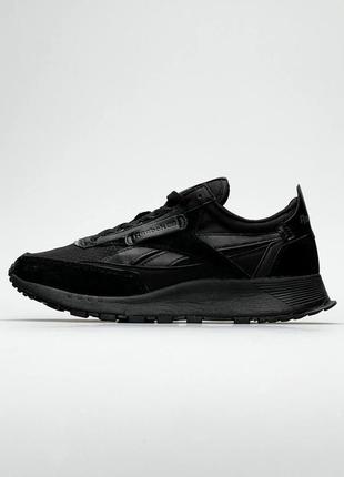 Чоловічі кросівки reebok cl legasy all black3 фото