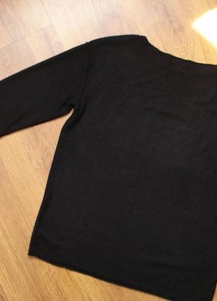 Zara, базовий чорний светр, р.s5 фото