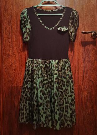 Легке плаття в леопардовий принт 2