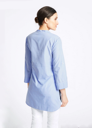 Удлиненный блузон блузка рубашка туника2 фото