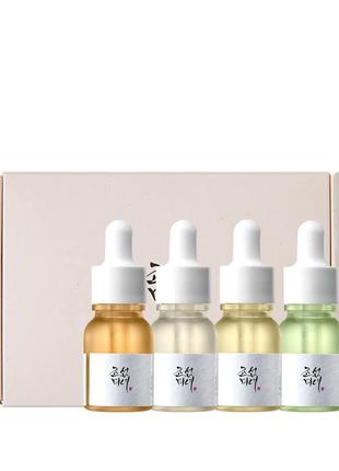 Набор миниатюр beauty of joseon hanbang serum discovery kit (мини-сыворотки 4 шт.)1 фото