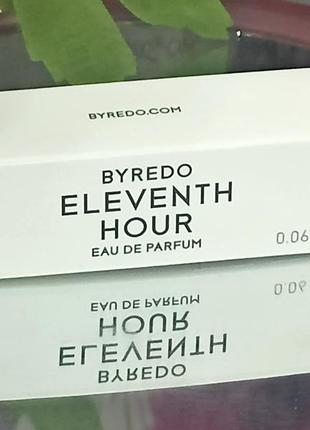 Byredo eleventh hour - vial spray