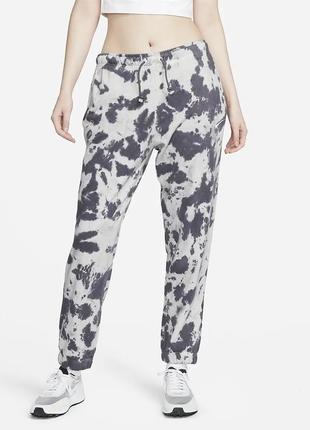 Женские джоггеры nike sportswear women's mid-rise cloud-dye joggers2 фото