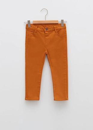 1-2/2-3/3-4/4-5 нові фірмові брюки штани для хлопчика звужені базові з габардину lc waikiki вайкікі