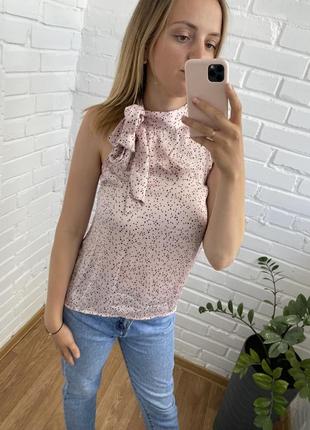 Елегантна блузка з бантом 2
