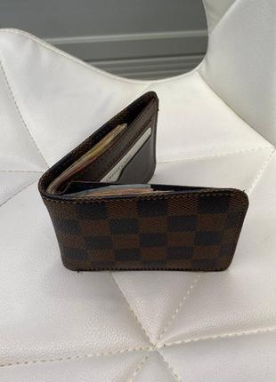 Чоловічий мінімалістичний гаманець в стилі louis vuitton2 фото