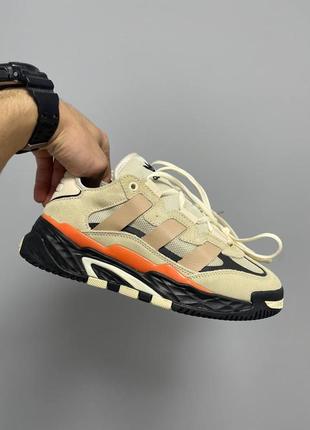 Кросівки чоловічі adidas niteball suede beige orange/ кроссовки мужские адидас найтбал7 фото