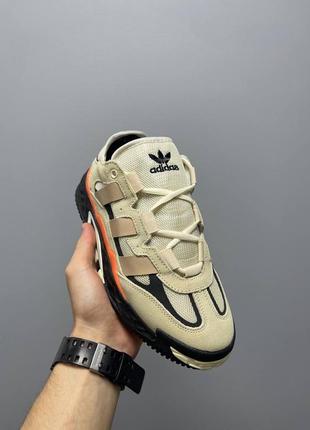 Кросівки чоловічі adidas niteball suede beige orange/ кроссовки мужские адидас найтбал2 фото