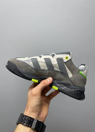 Кросівки чоловічі adidas niteball suede grey/кроссовки мужские адидас ориджинал найтбал3 фото