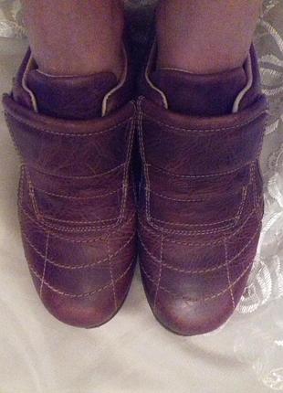 Мокасины кожаные.англия 23.5 см