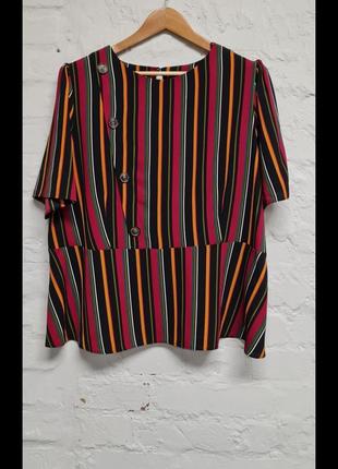 Блуза в вертикальну смужку