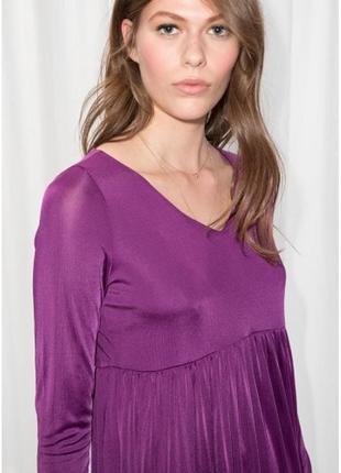 Чудова фіолетова сукня other stories: бездоганний образ4 фото