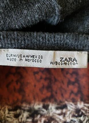 Облегченная оверсайз футболка zara6 фото