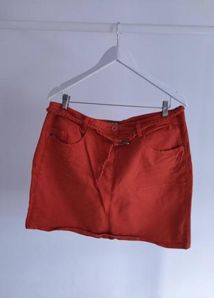Помаранчева спідниця від bel&bo