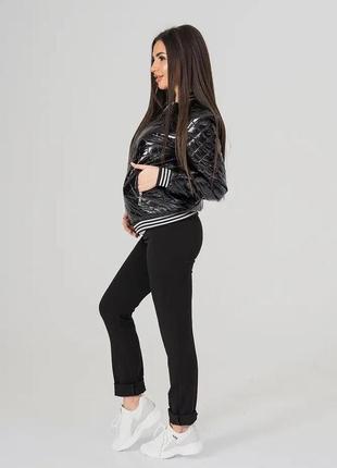👑vip👑курточка для вагітних і годуючих матусь демісезонна куртка жля вагітних бомбер5 фото
