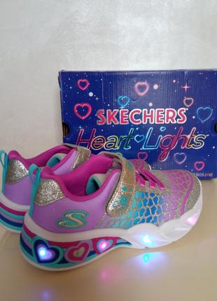 Детские кроссовки skechers 33,5 р