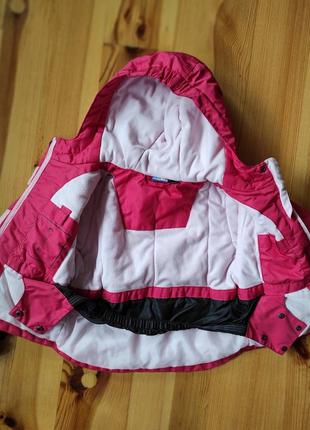 Комплект зимний куртка штаны комбинезон полукомбинезон зима еврозима lupilu5 фото