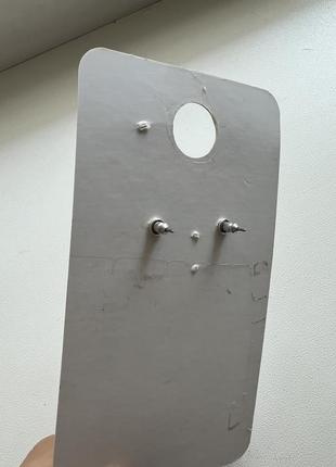 Серьги гвоздики 2