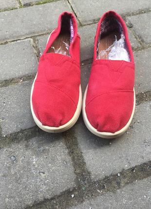 Мокасины балетки toms 5