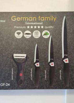 Набор кухонных ножей из 5 штук german family gf-243 фото