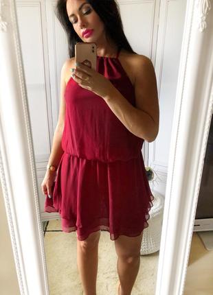 Сукня шифон bonprix р. 48 6