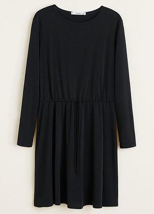 Базове плаття міді mango 2022 5