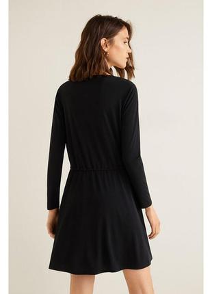 Базове плаття міді mango 2022 4