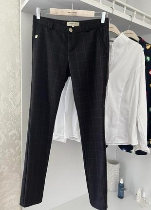 Крутые штаны брюки в клетку pinko
