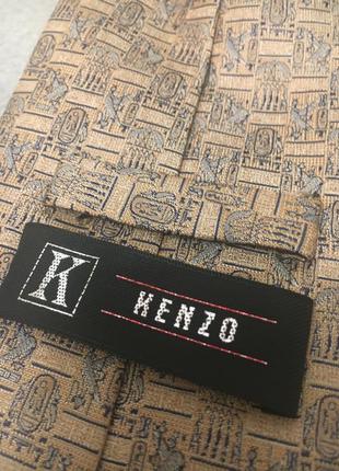 Шовкова краватка kenzo 3