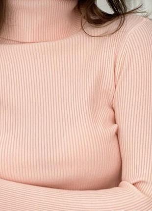 Гольф рубчик водолазка кофта свитер светер джемпер пуловер3 фото