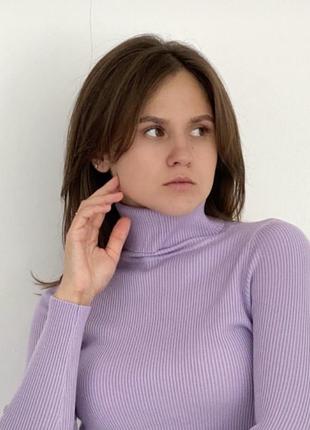 Гольф рубчик водолазка кофта свитер светер джемпер пуловер6 фото