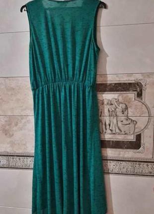 Фирменное george оригинальное платье с удлиннёным низом-"шлейф", размер 3хл2 фото
