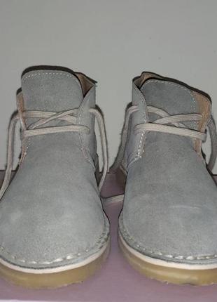 Замшевые ботинки 40 р.10 фото
