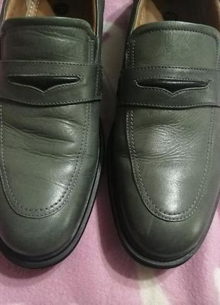 Кожаные мужские туфли 42-43 р.4 фото