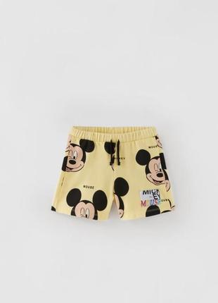 Шорти mickey mouse ©disney zara1 фото