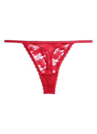 Кружевные трусики thong h&m1 фото