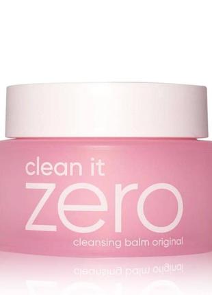 Banila co clean it zero cleansing balm original 7 ml очищаючий щербет1 фото