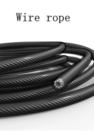 Скакалка скоростная регулируемая на подшипниках + чехол yd300-2. скакалка для...