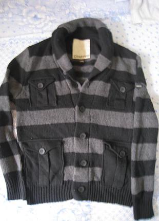 Тепла фірмова кофта, светр crafted, оригінал!