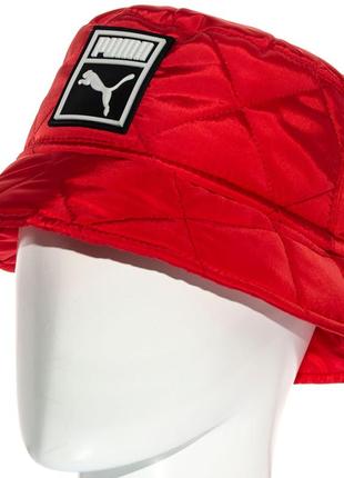 Панама універсальна брендовий утеплена флісовою підкладкою puma pks20963 червоний
