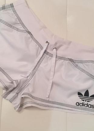 Шорты adidas белые женские1 фото